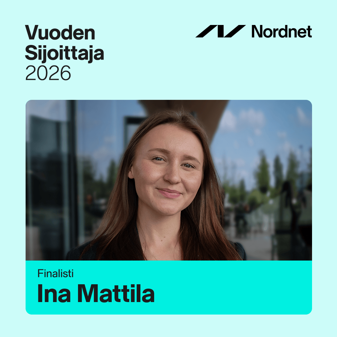 Olen Vuoden sijoittaja&nbsp;2026-finalisti!